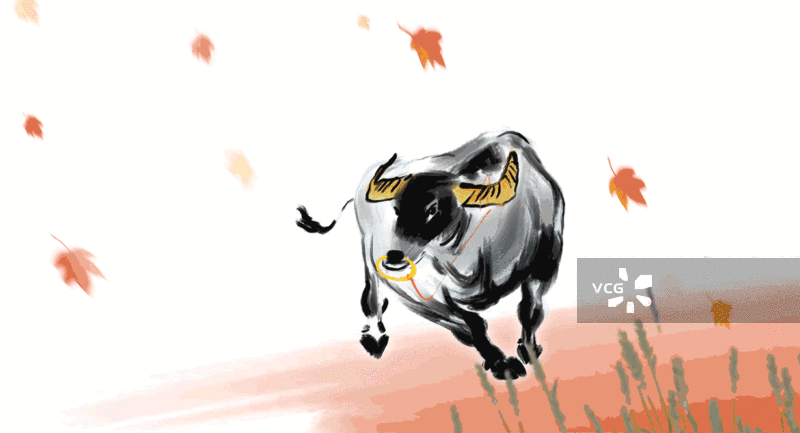 牛，股市，新年图片素材