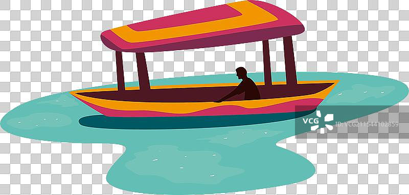 斯利那加的旅游与船屋体验图片素材