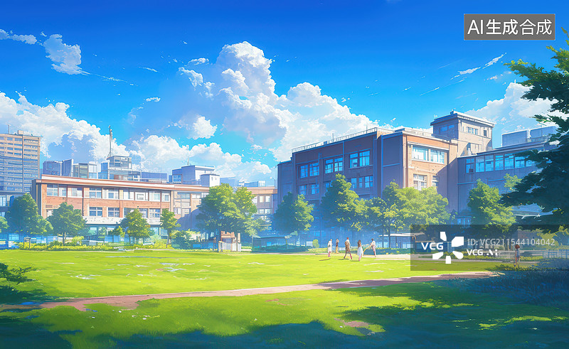 【AI数字艺术】校园学生教室课桌图片素材