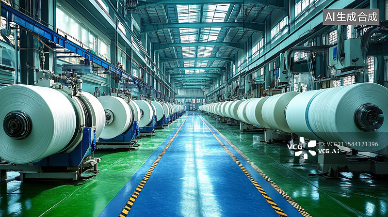 【AI数字艺术】纺织业 纺织厂 纺织工人图片素材
