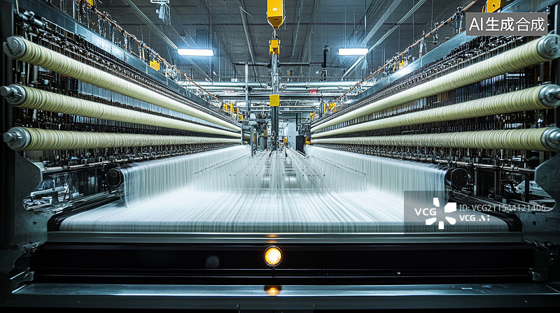 【AI数字艺术】纺织业 纺织厂 纺织工人图片素材