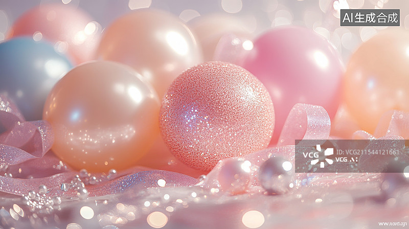 【AI数字艺术】生日派对 生日快乐 生日蛋糕图片素材