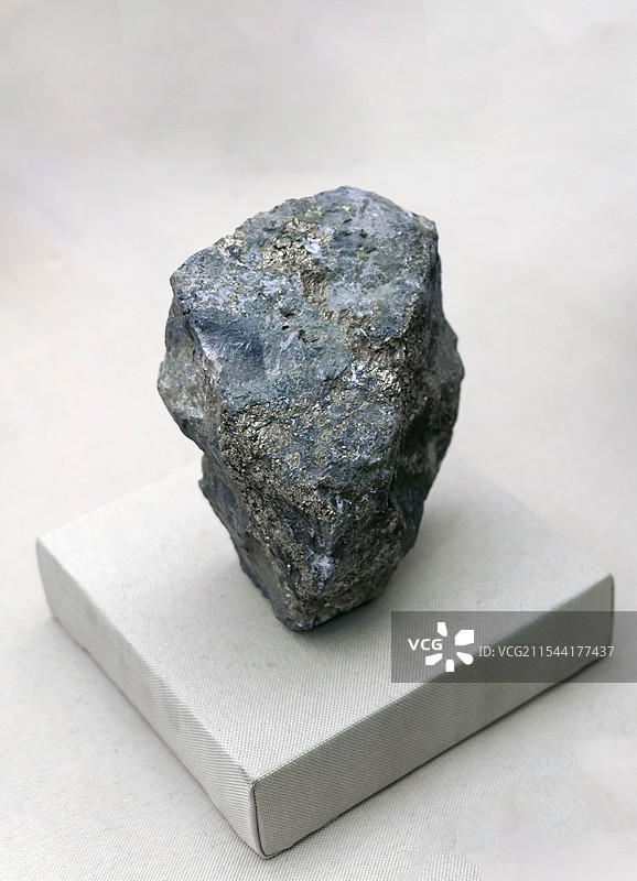 石英脉型金矿 烟台市招远产 山东省地质博物馆图片素材