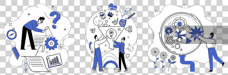 风险管理战略思维是指导的地图图片素材