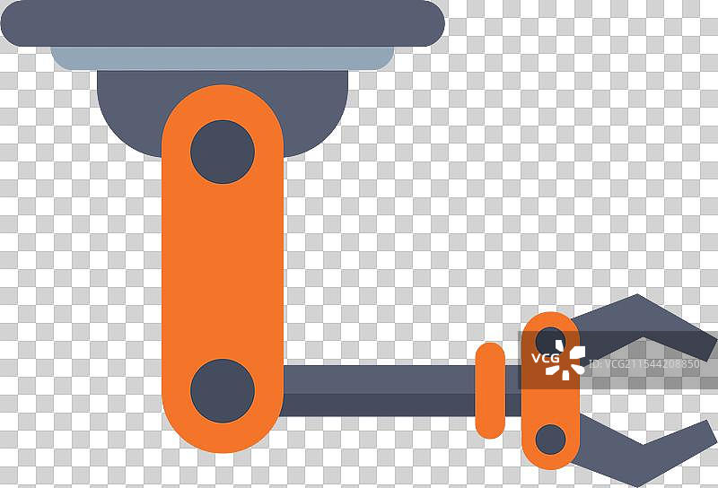 机械手臂用机械装置抓取物体图片素材