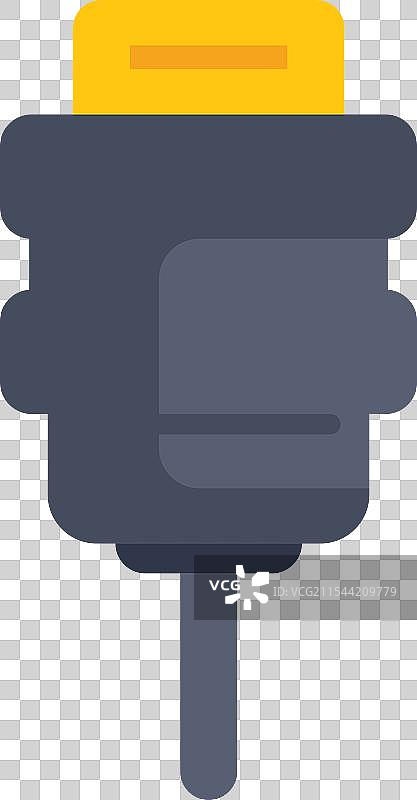 HDMI线连接器连接电子设备图片素材