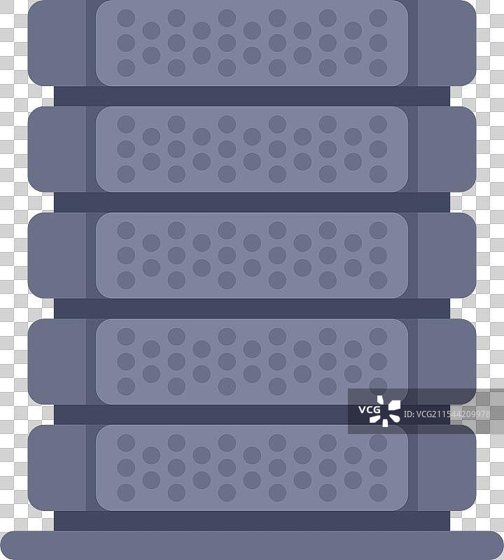 服务器机架存储数字信息用于数据处理图片素材