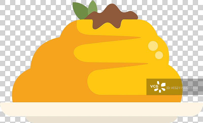 美味的意大利面菜肴盛在盘子里图片素材