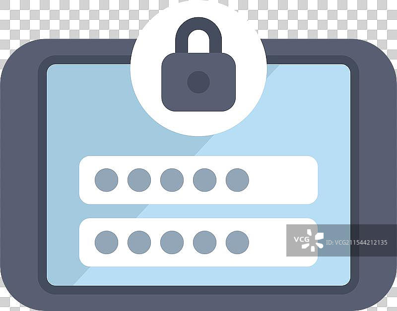 手机显示带密码的登录界面图片素材