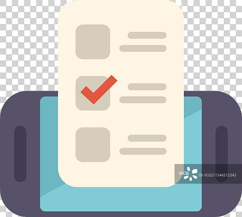 智能手机显示客户在线调查图片素材