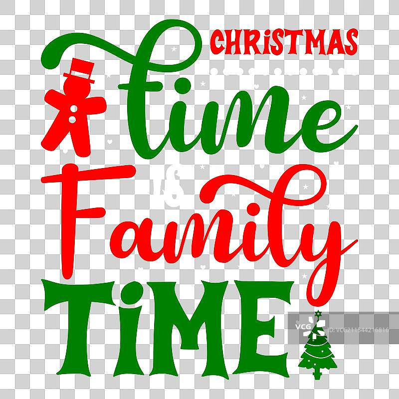 圣诞节排版T恤设计图片素材