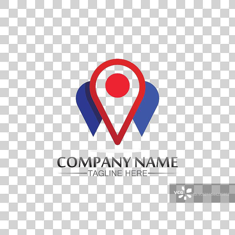 地图位置图标标志，适用于谷歌地图标识图片素材