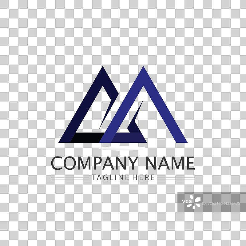 字母M标志模板图片素材