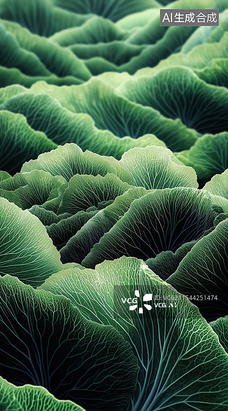 【AI数字艺术】菜地图片素材