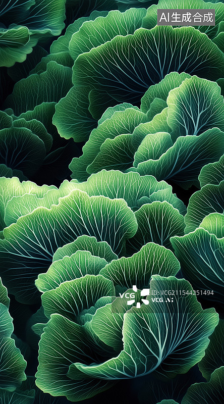【AI数字艺术】菜地图片素材