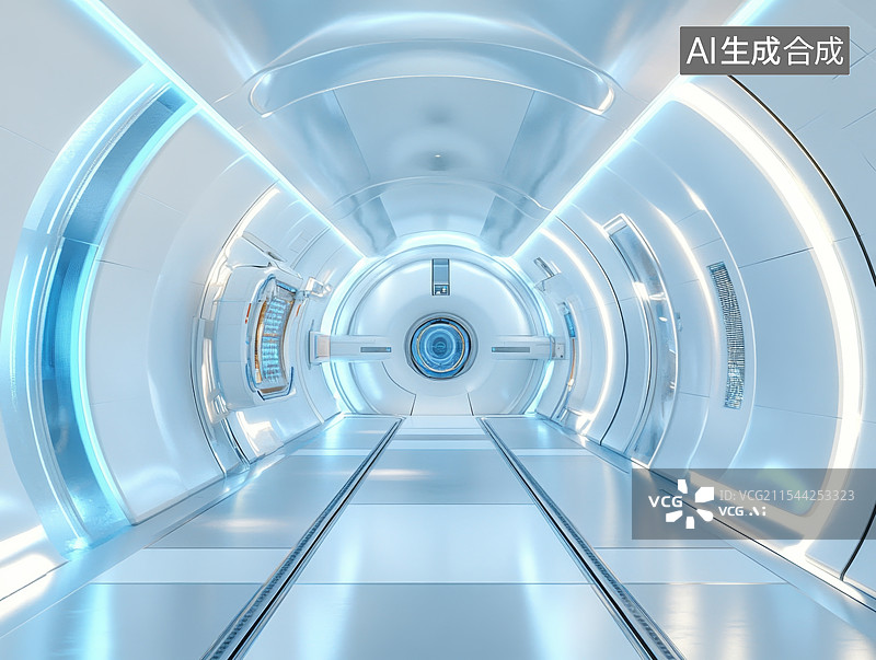 【AI数字艺术】商务医疗科技插画图片素材