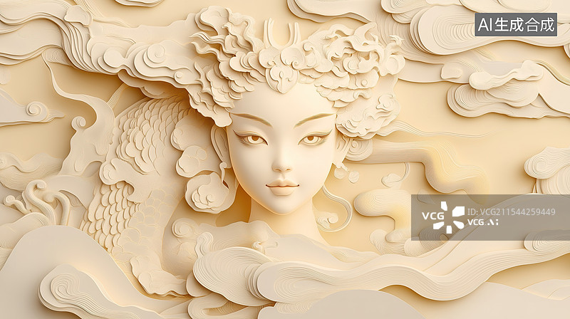 【AI数字艺术】神话人物图片素材