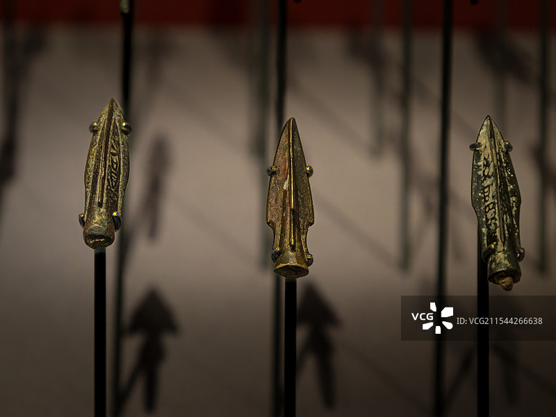 春秋战国青铜镞图片素材