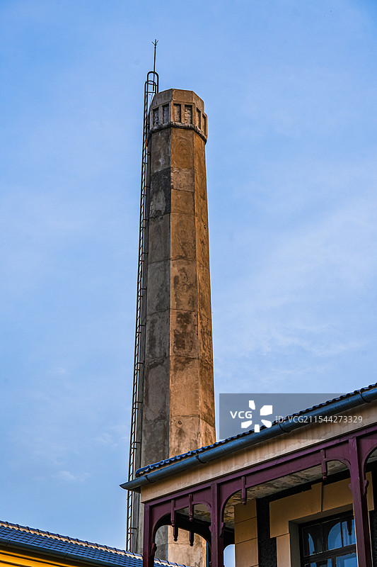 伪满皇宫 烟囱 伪满洲国 长春旅游 末代皇帝 溥仪图片素材