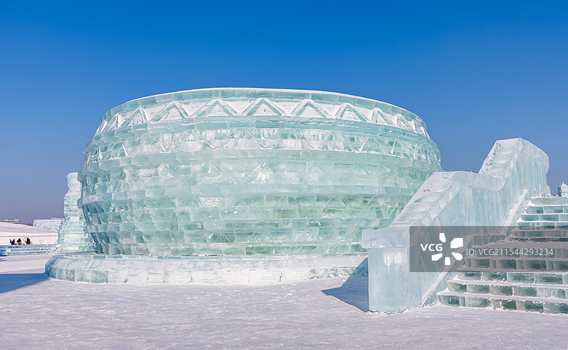 冰雪大世界~卢塞尔体育场【卡塔尔】图片素材