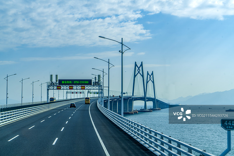 港珠澳大桥中国结图片素材