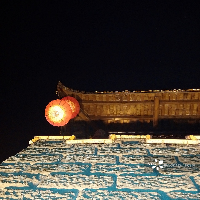 洪崖洞的夜晚图片素材