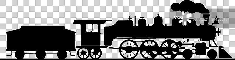 蒸汽机车艺术图片素材