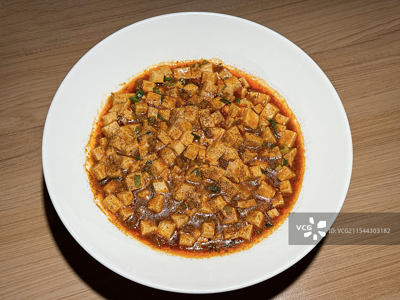 餐馆里的麻婆豆腐图片素材