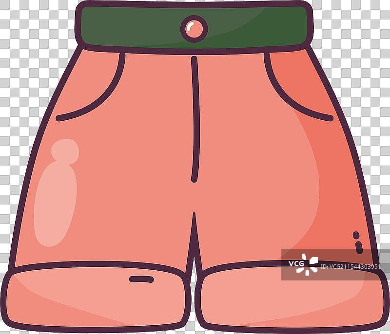 夏季短裤服装图片素材