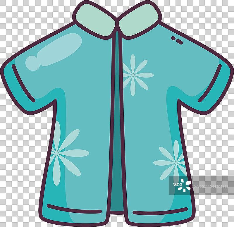 热带衬衫夏季服装图片素材