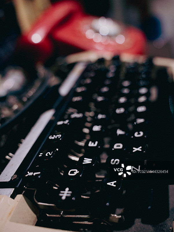 老式打字机图片素材