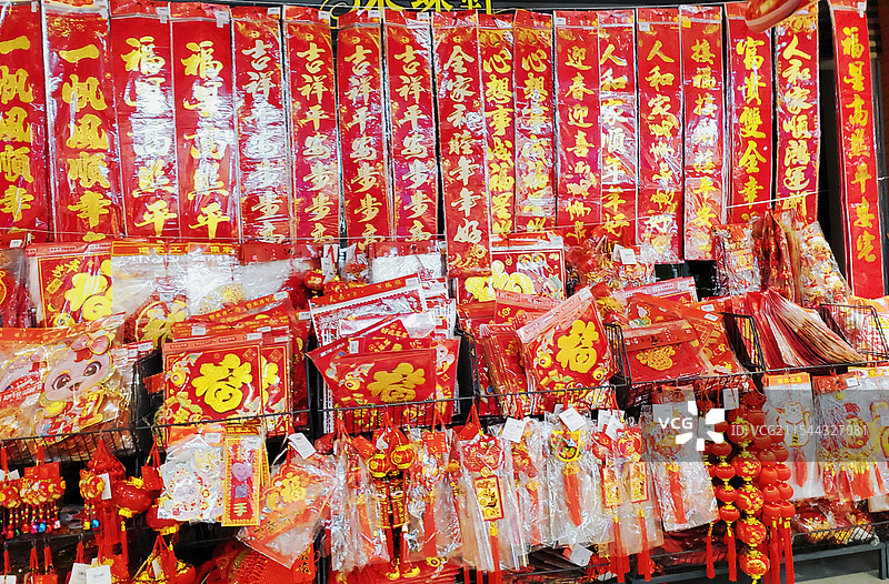 中国过年氛围图片素材