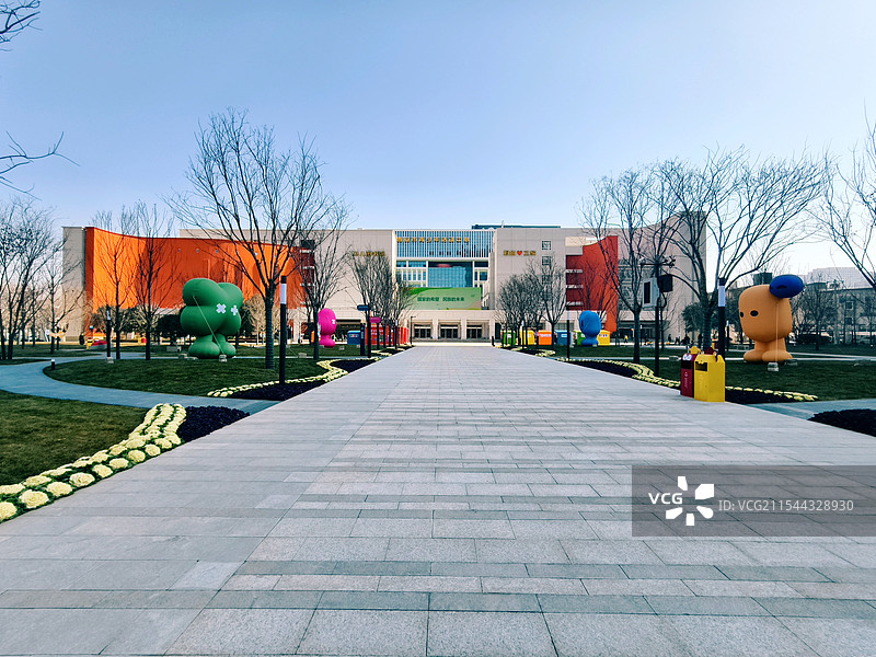 西安市青少年活动中心图片素材