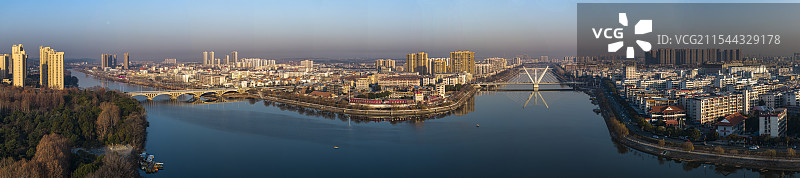 航拍湖北省随州市                          风光图片素材