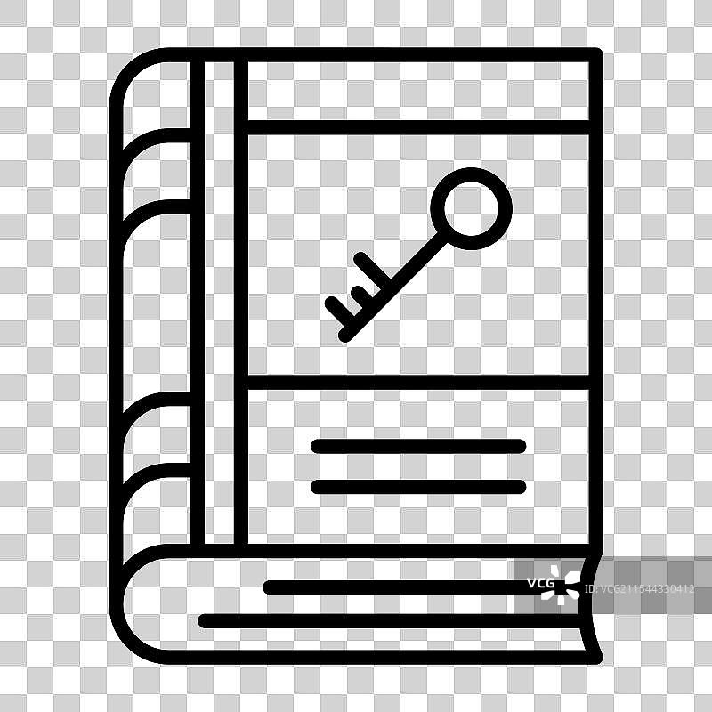 成功书籍图标设计，时尚风格，简单易用图片素材