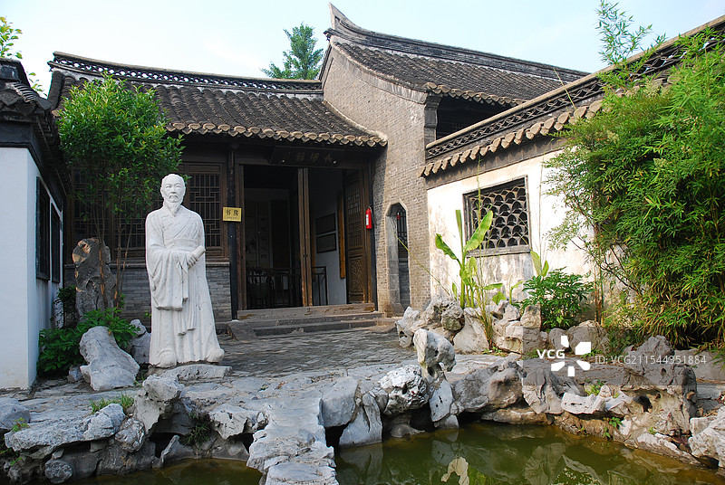 江苏淮安：吴承恩故居和猴王世家纪念馆图片素材