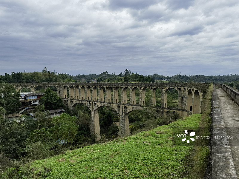 威远县友谊渡槽图片素材