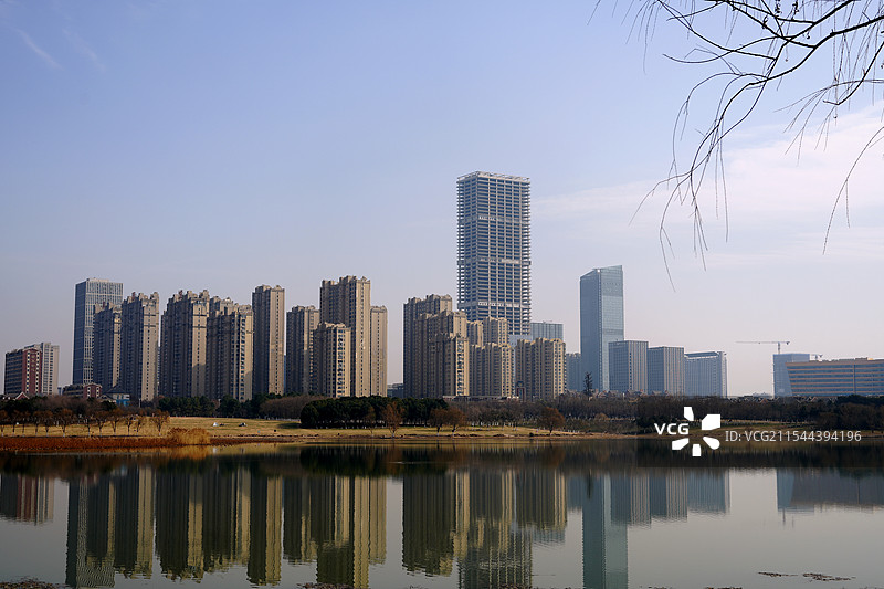 安徽合肥高新区城市建设风光图片素材