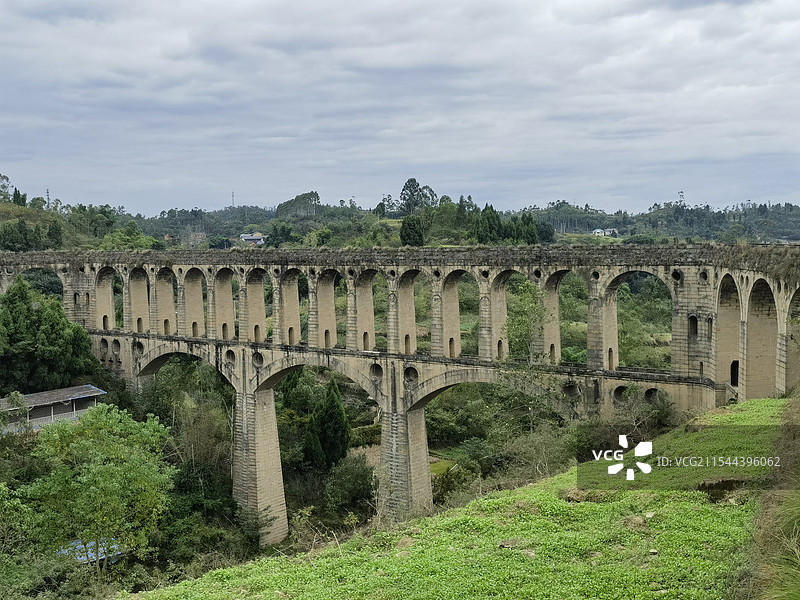 威远县友谊渡槽图片素材