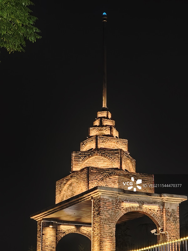 夜空建筑图片素材