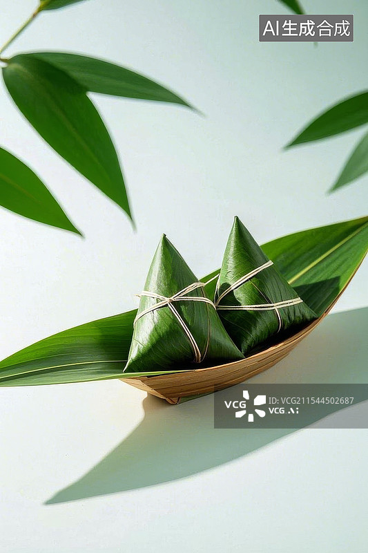 【AI数字艺术】中国传统节日端午节美食粽子图片素材