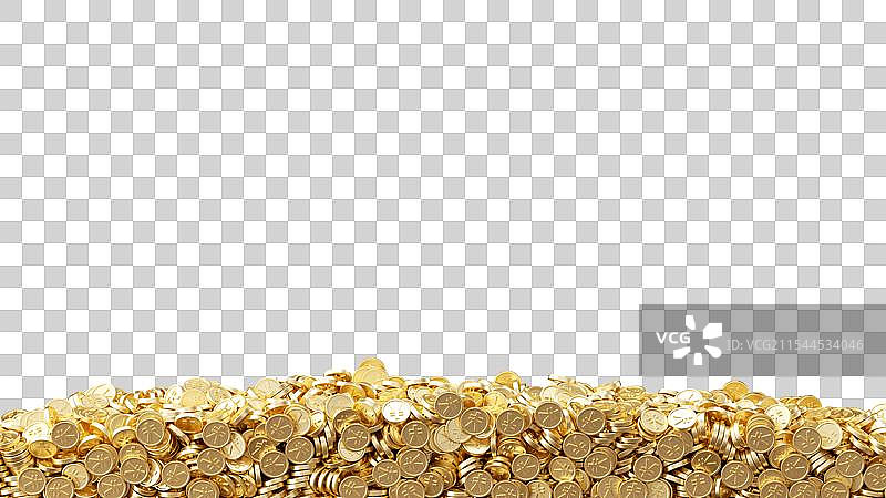 新年恭喜发财金币图片素材