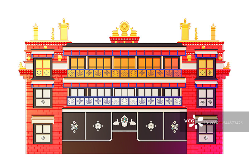 西藏拉萨小昭寺图片素材