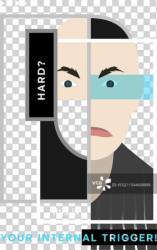 心理学社交海报的肯定语图片素材