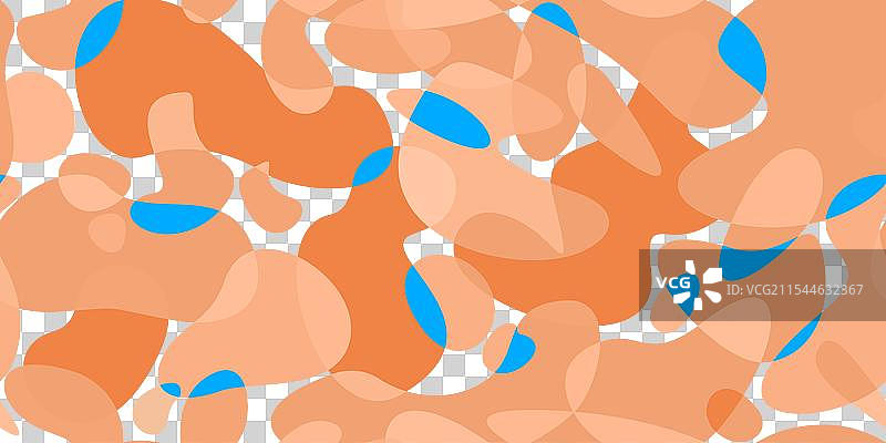 无缝的酷炫桃色绒毛与浅蓝色抽象图案图片素材