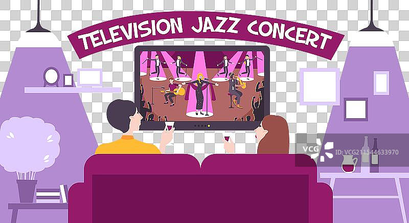 电视音乐会节目构成图片素材