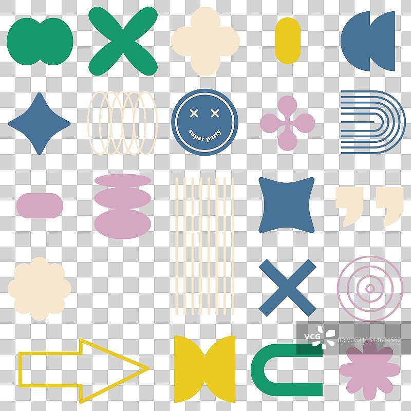 抽象几何图形图案图片素材