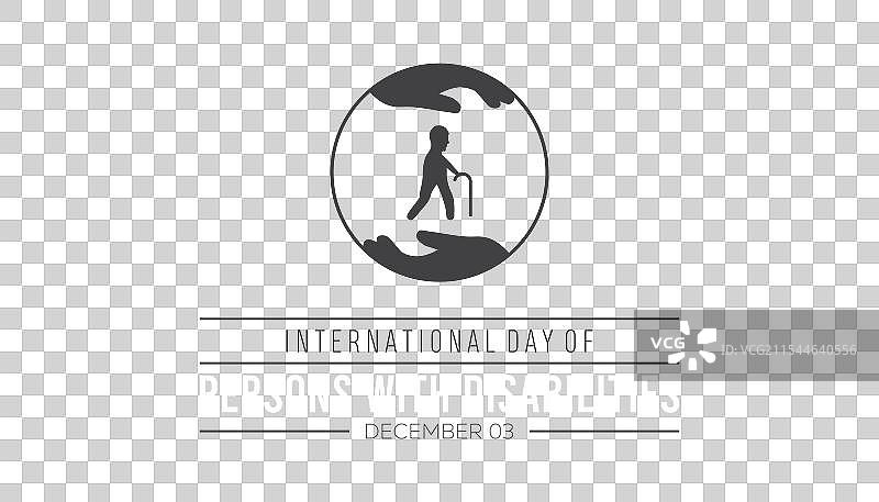 国际残疾人日图片素材