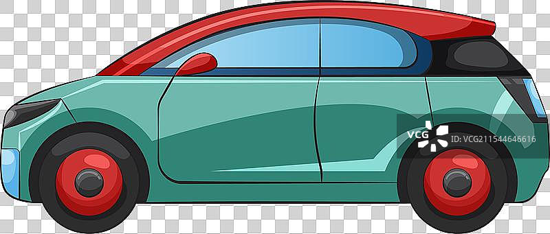 现代车辆的多彩图形图片素材