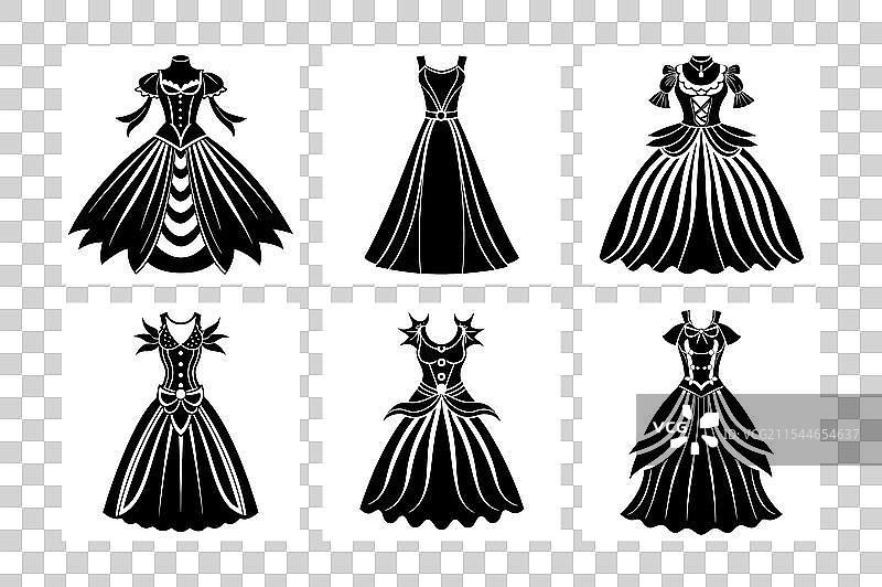 华丽的服装图片素材